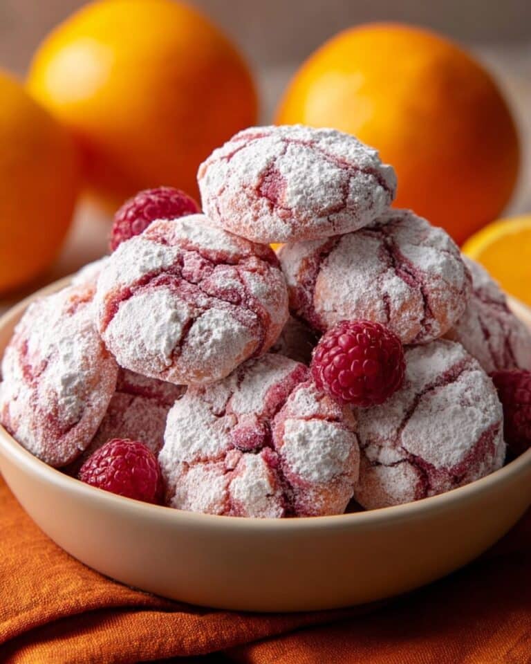 Himbeer-Crinkle-Kekse Recipe