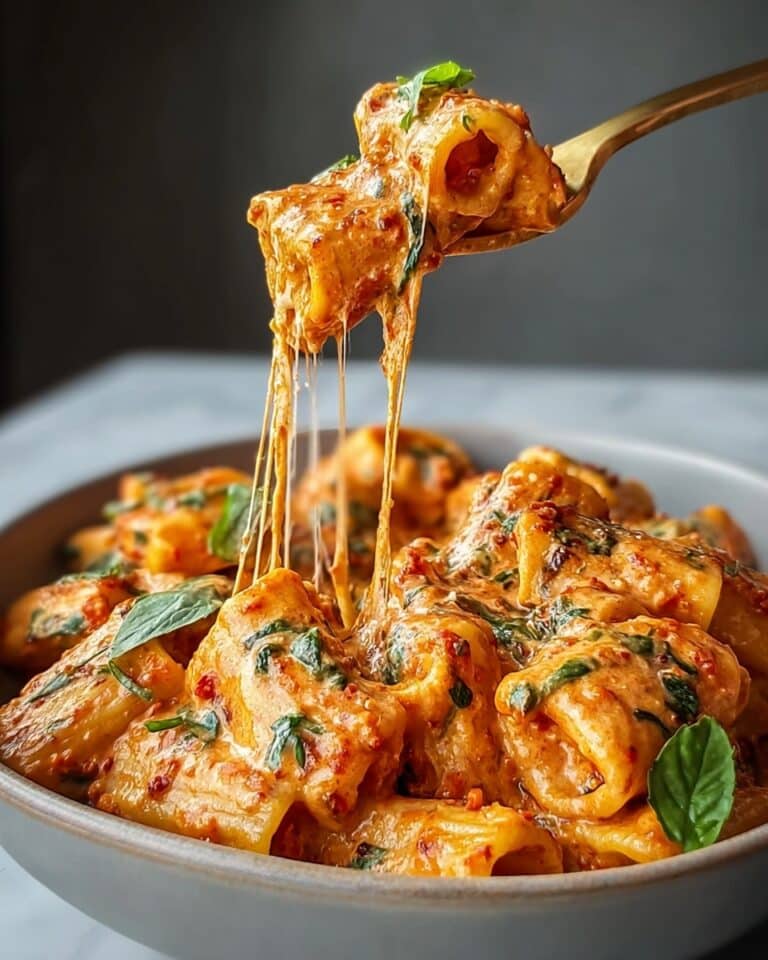 Cremige Tomaten-Knoblauch-Pasta Recipe