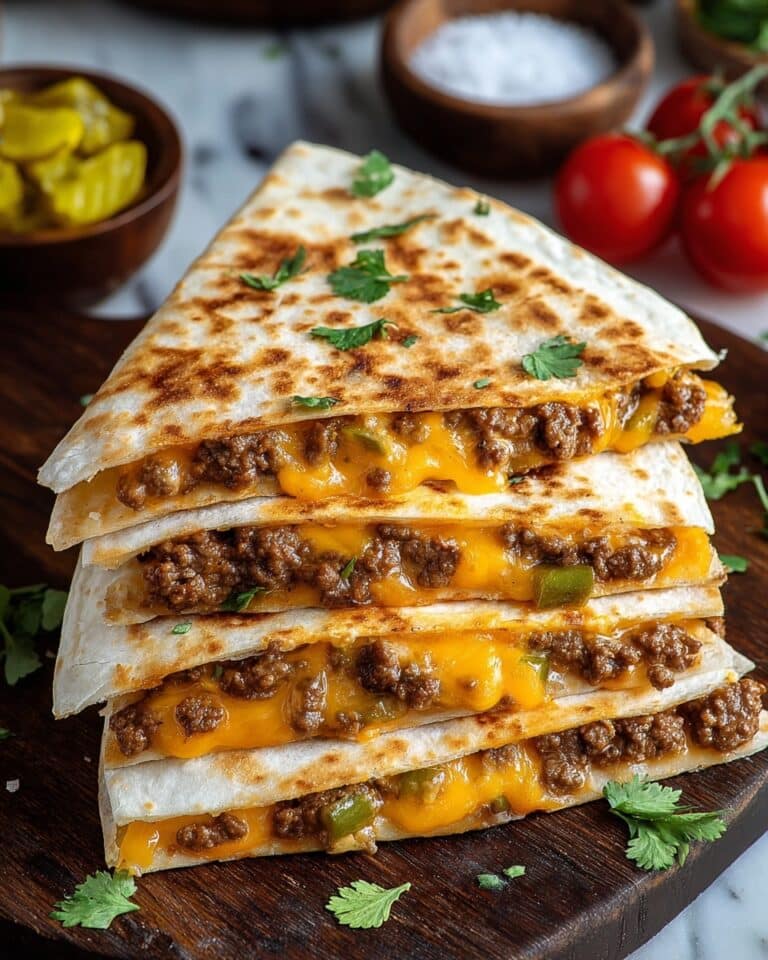 Smashburger Quesadillas Recipe