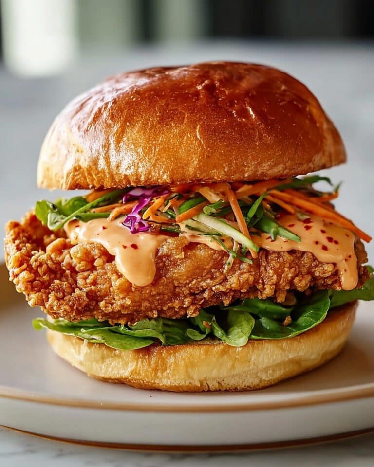 Thai Fried Chicken Sandwich Recipe