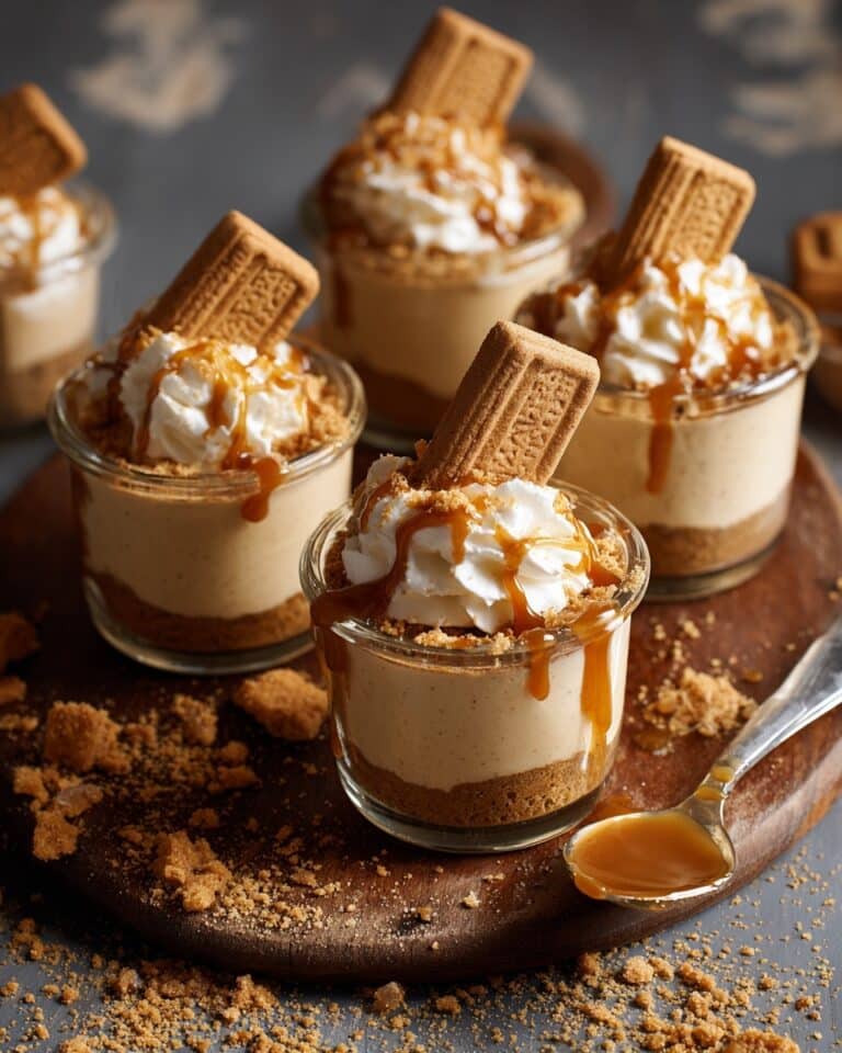 Biscoff-Käsekuchen im Glas ohne Backen Recipe