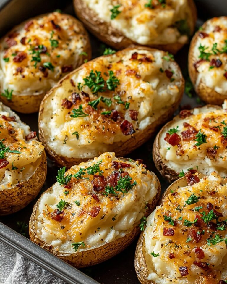 Gefüllte Kartoffeln nach Flammkuchen-Art Recipe