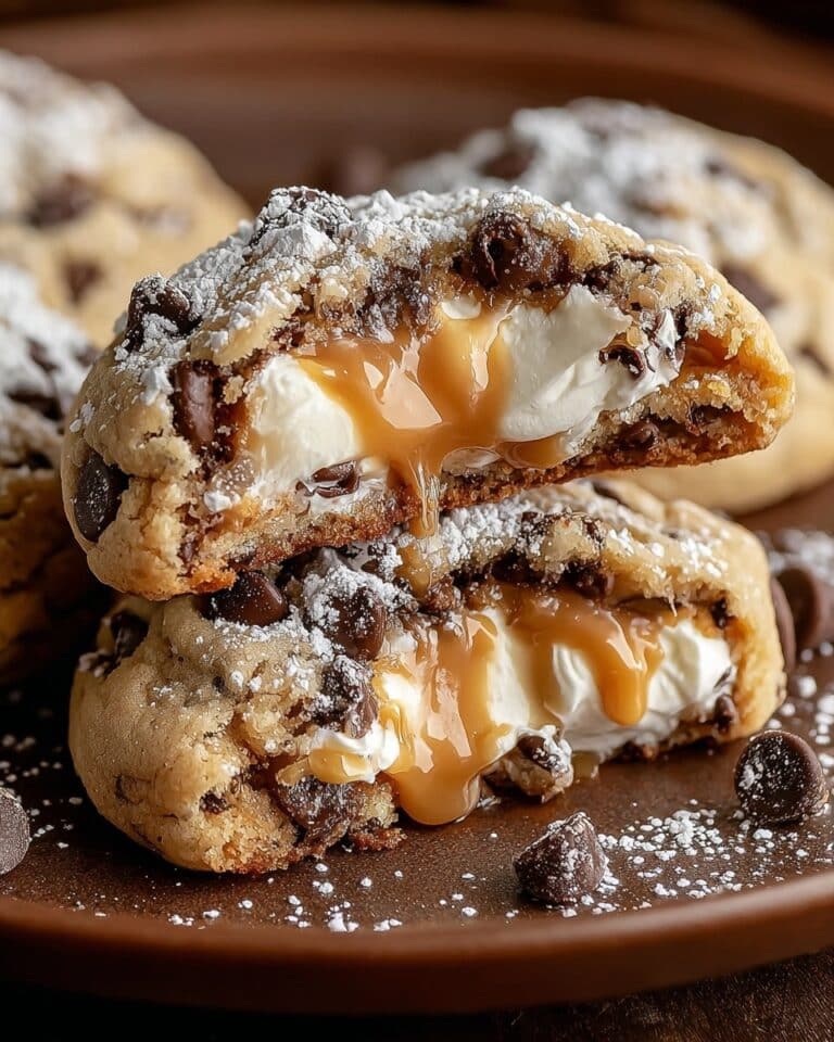 Schokocookies mit Käsekuchen-Füllung Recipe