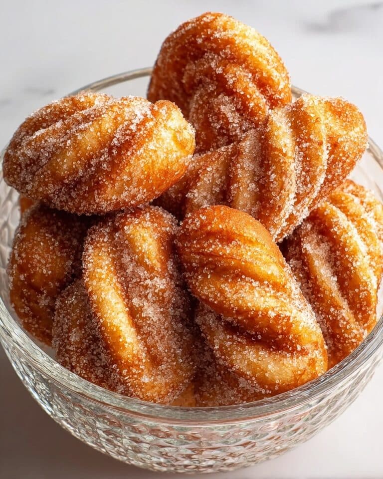 Cinnamon Sugar Twist Donuts Recipe