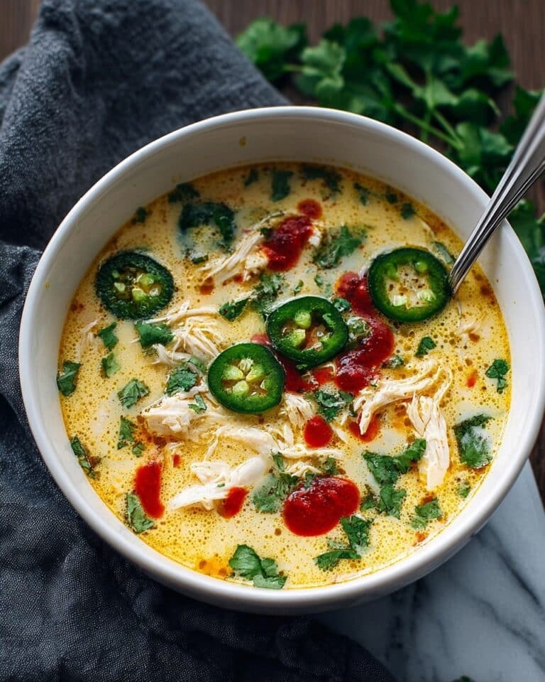 Spicy Jalapeño Popper Chicken Soup for Cozy Nights In Recipe