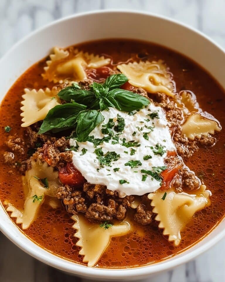 Easy Lasagna Soup Recipe