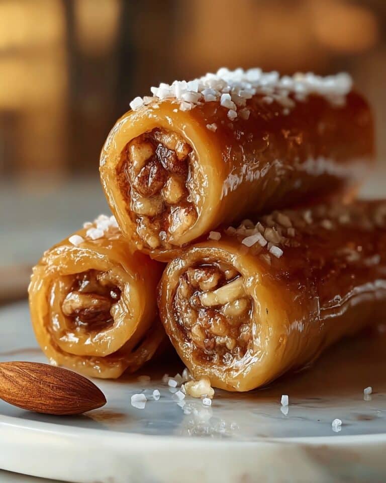 Moroccan Honey Almond Cigars Recipe