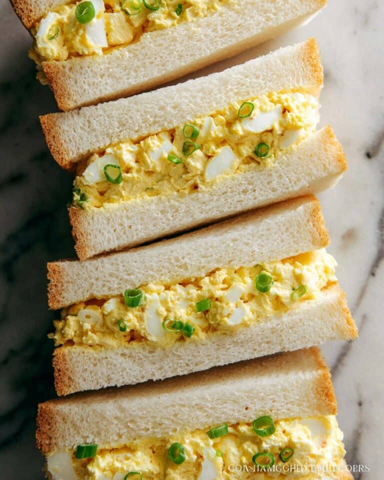 Japanese Egg Sandwich (Tamago Sando) Recipe