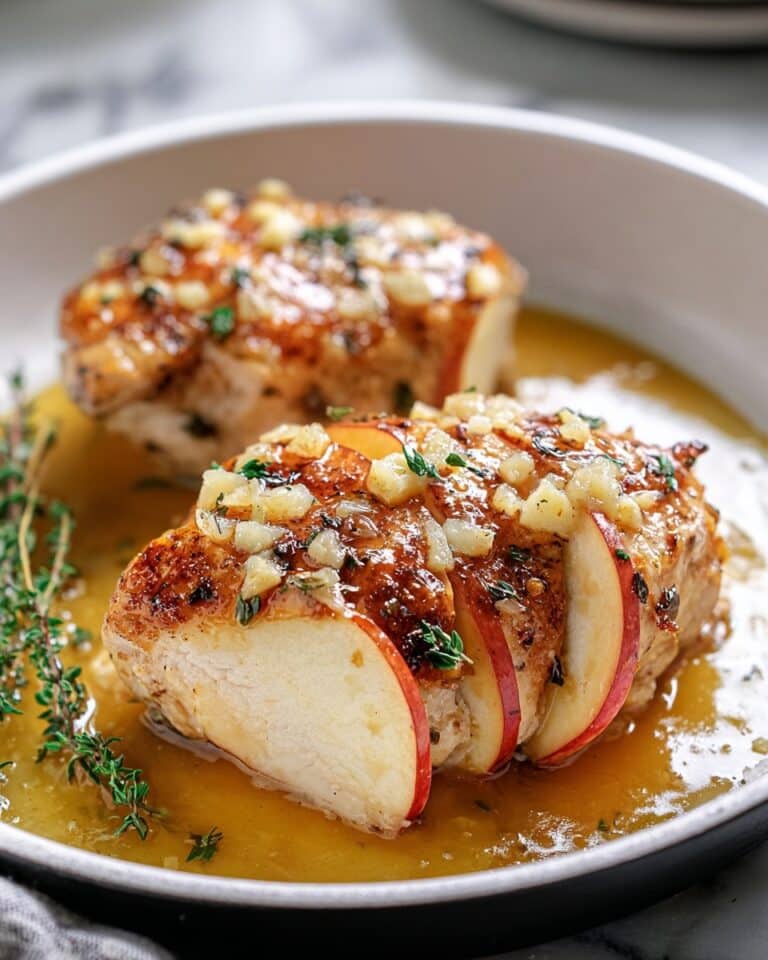 Apple and Brie Stuffed Chicken Recipe