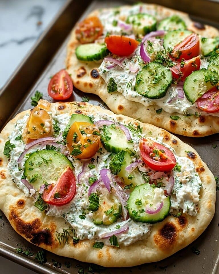 Tzatziki Chicken Pizza Recipe