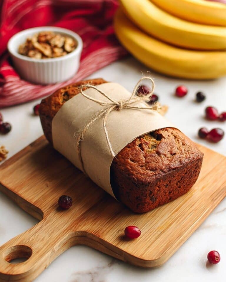 Christmas Banana Bread Recipe