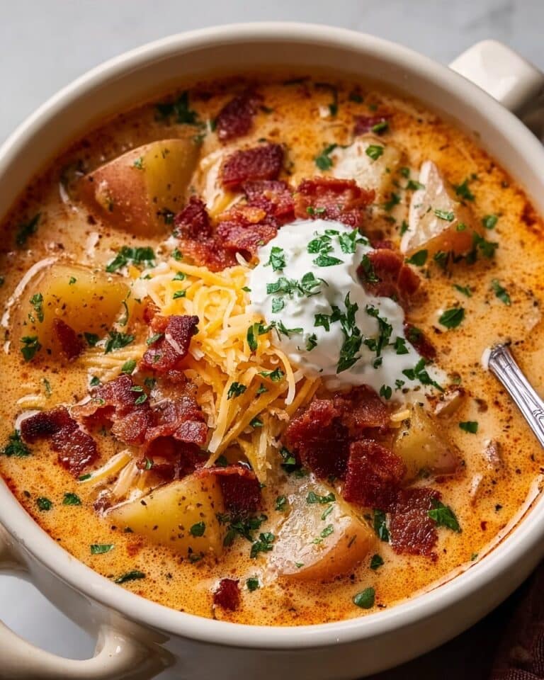 Hearty Keto Chicken and Cauliflower Soup Recipe