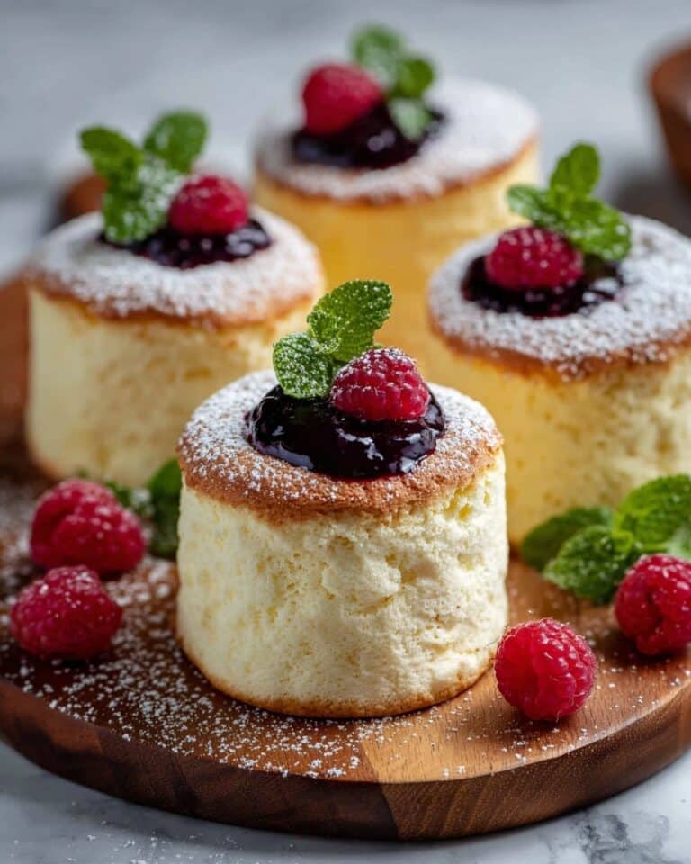 Fluffy Japanese Cotton Cheesecake Cupcakes: A Sweet Escape Recipe