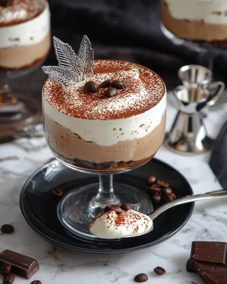 Layered Espresso Martini Mousse Recipe