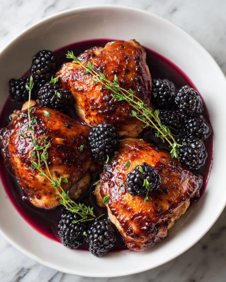 The Ultimate Blackberry Balsamic Chicken (That’ll Make Your Dinner Guests Think You’re a Gourmet Chef!) Recipe