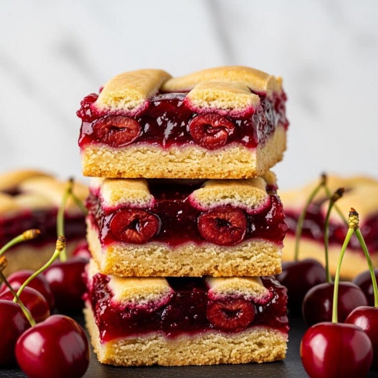 Easy Cherry Pie Bars: A Simple Cherry Dessert to Savor Recipe