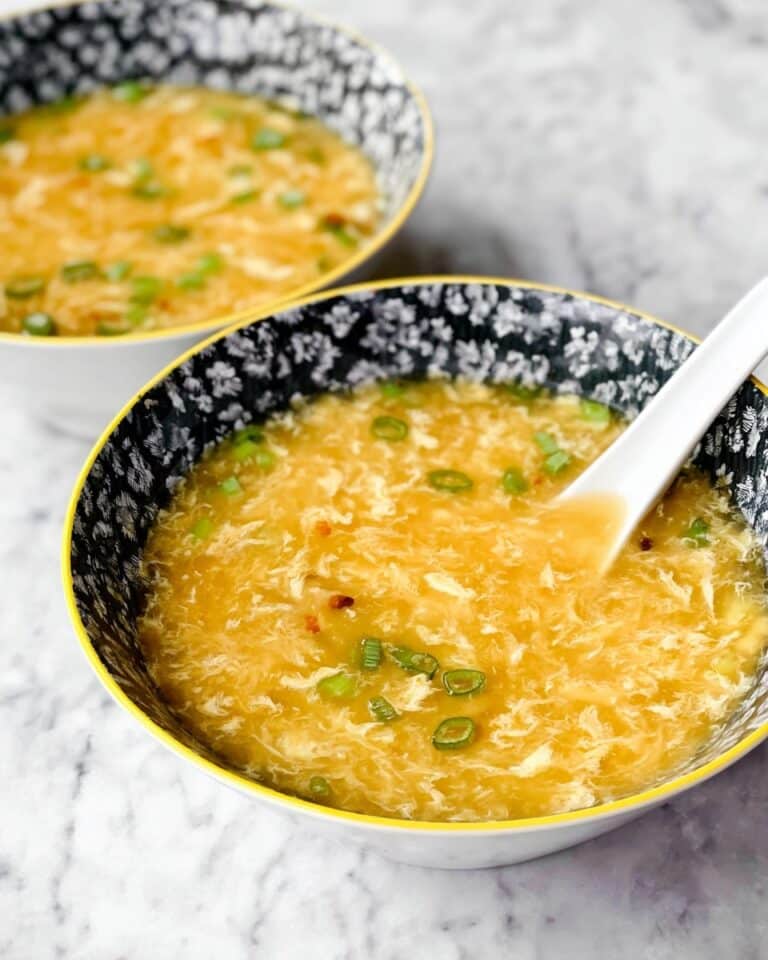 Homemade Egg Drop Soup (Keto & Gluten Free) Recipe