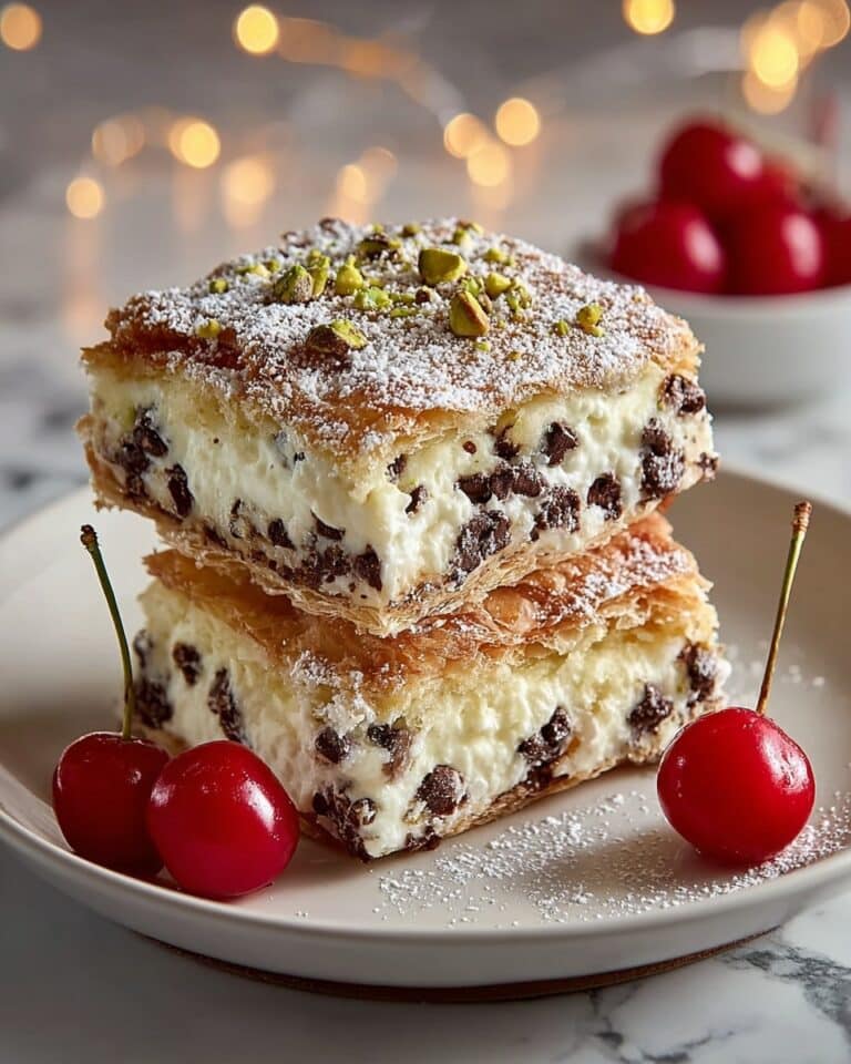Classic Cannoli Squares Recipe