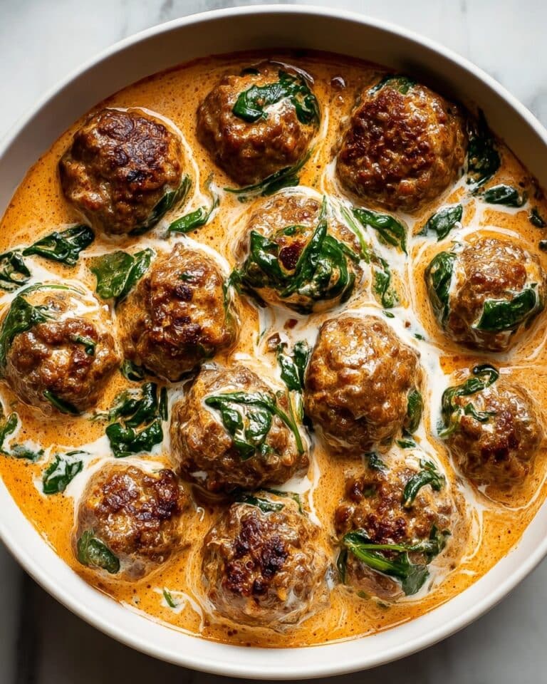 Irresistibly Creamy Tuscan Low Carb Meatballs Recipe