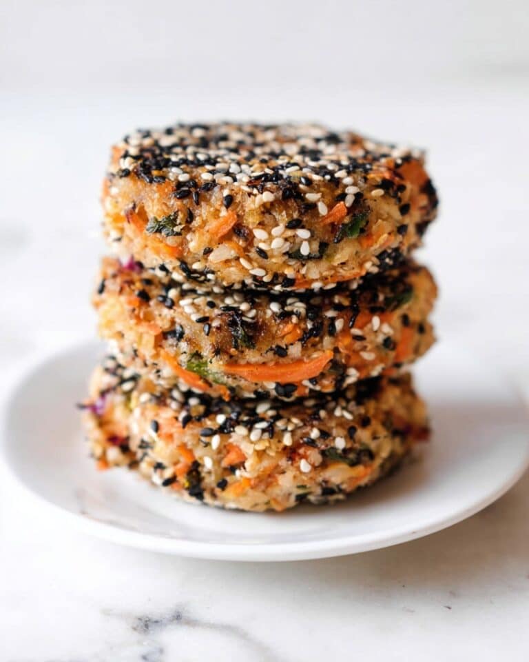 Sesame Crusted Salmon Patties Recipe