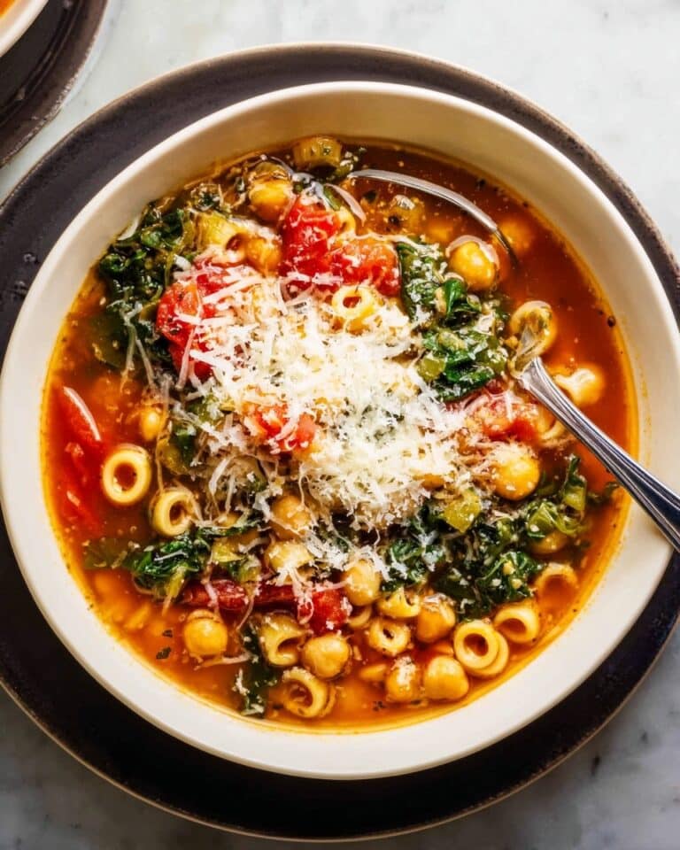 Pasta e Ceci (Italian Chickpea Soup) Recipe