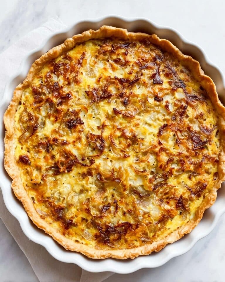 French Onion Tart Recipe