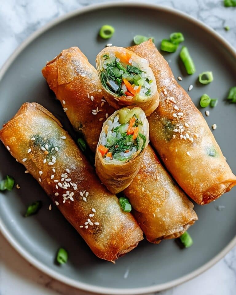 Crispy Rice Paper Spring Rolls Recipe
