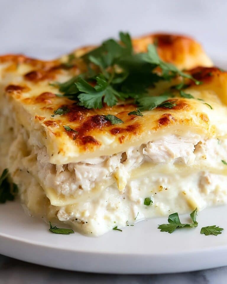 Simple Hatch Green Chile Chicken Lasagna Recipe