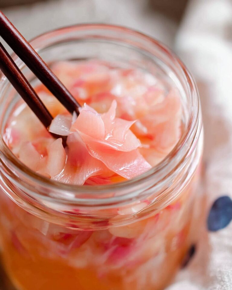 Pickled Ginger “Gari” (Ginger Salmon) Recipe