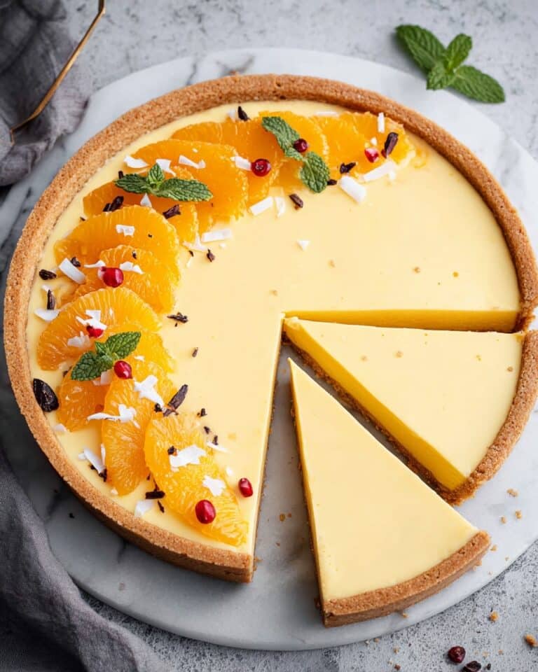 French Orange Tart Recipe