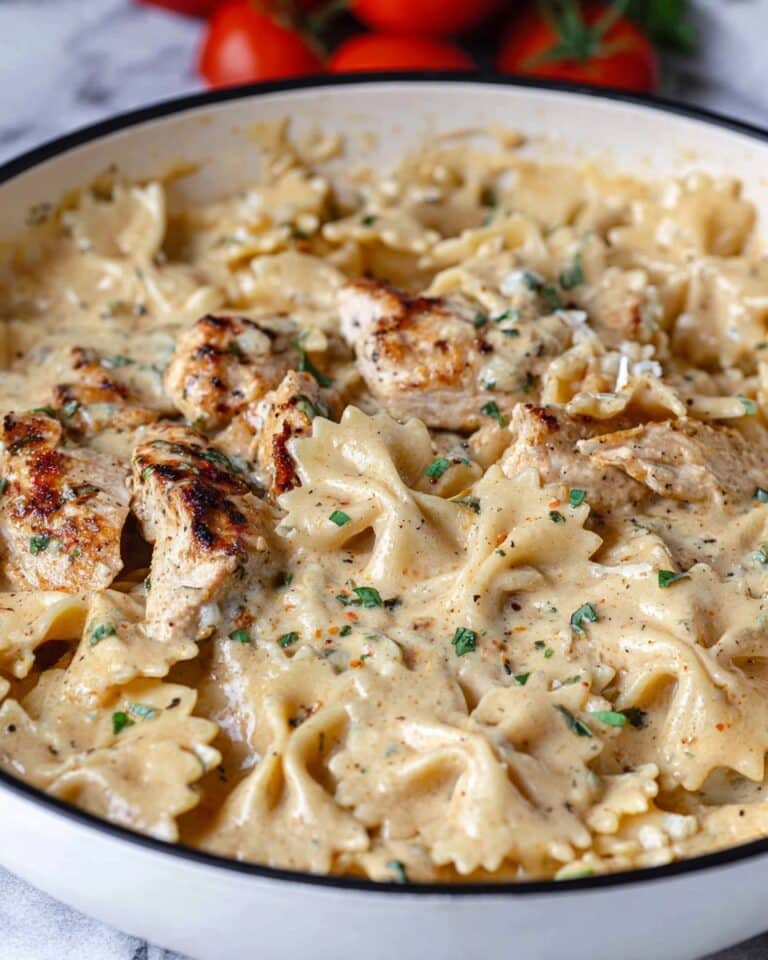 Chicken Garlic Parmesan Pasta Recipe