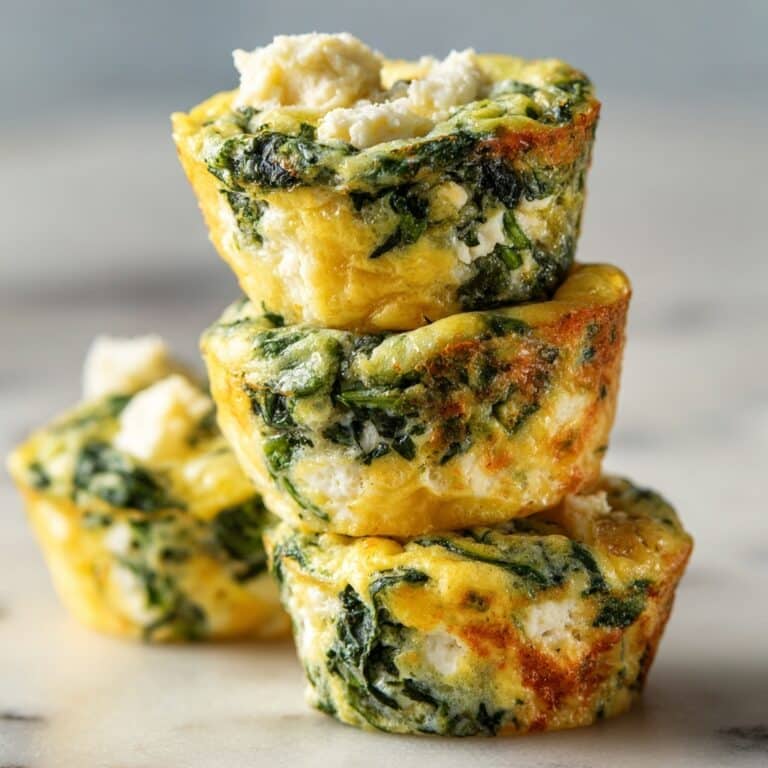 Spinach and Feta Egg Cups Recipe
