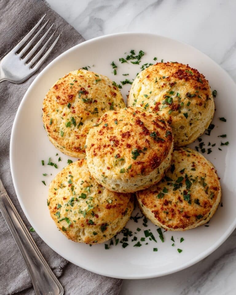Savory Garlic Parmesan Scones Recipe