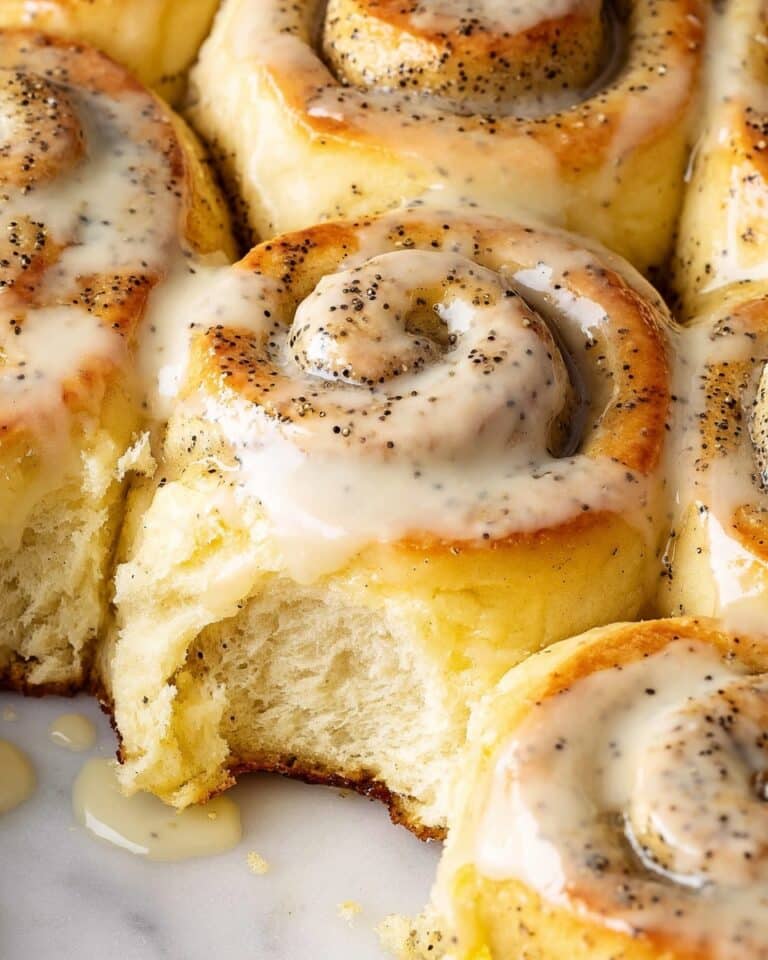 Lemon Poppy Seed Rolls Recipe