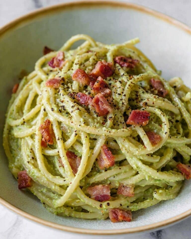 Avocado Carbonara Recipe
