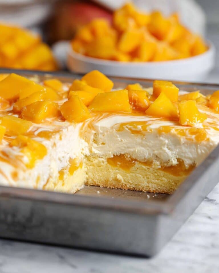Mango Tres Leches Cake Recipe