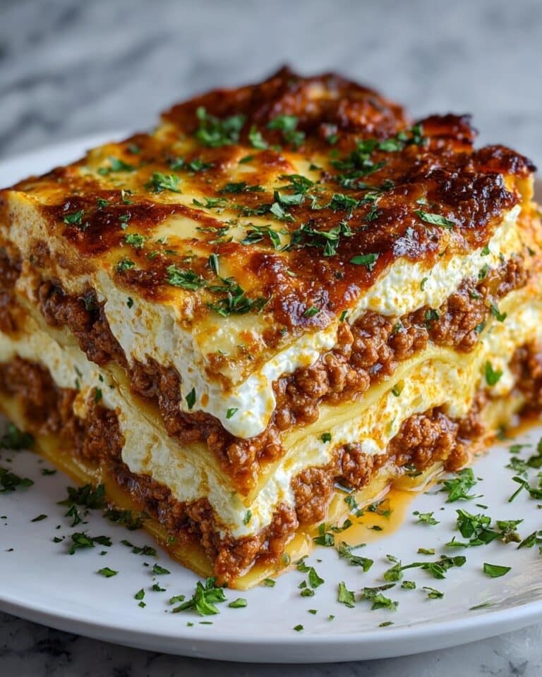 Ultimate Million Dollar Creamy Beef Lasagna – 7 Irresistible Layers Recipe