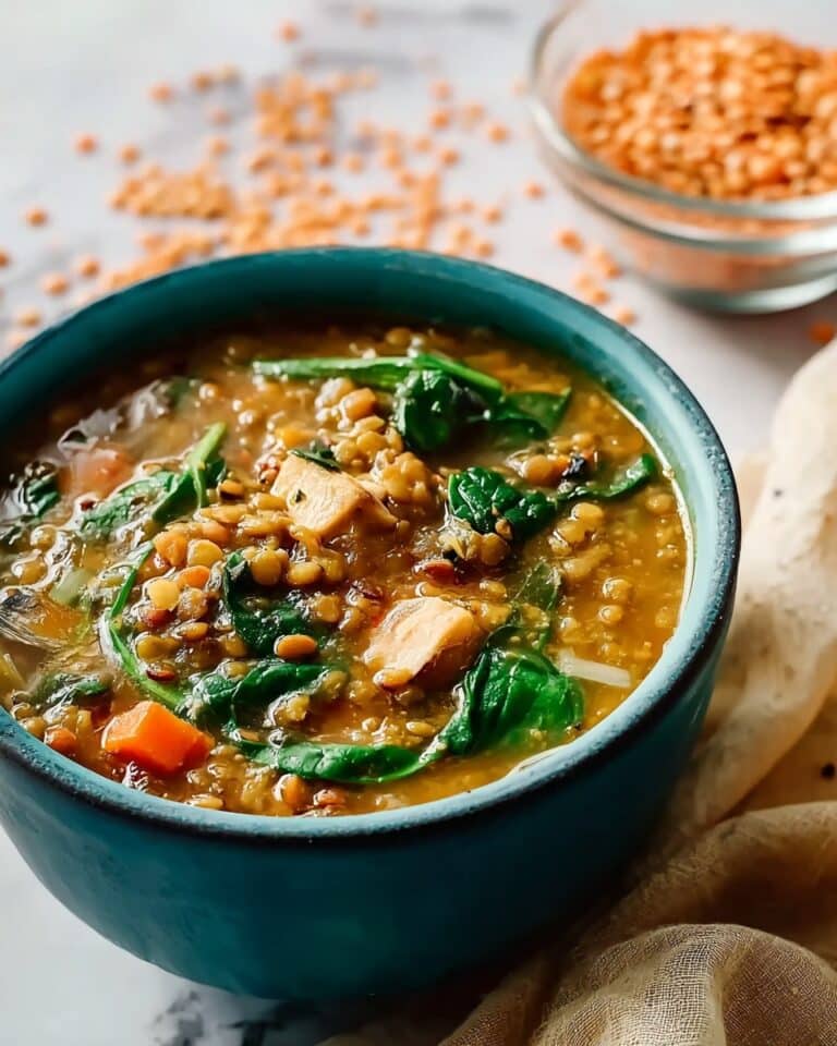 Easy Chicken Lentil Soup Recipe