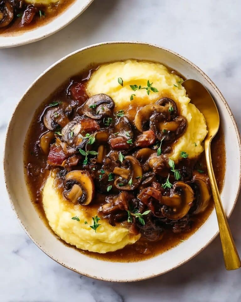 Savory Mushroom Bourguignon: A Cozy Vegan Delight Recipe