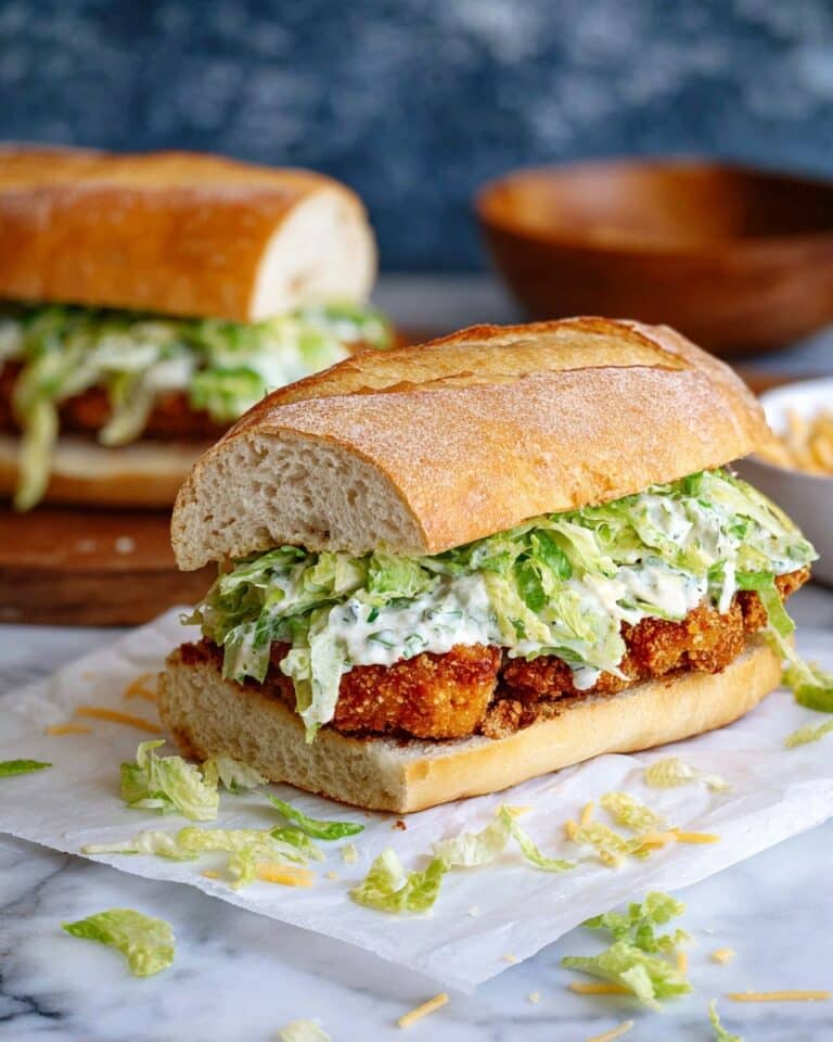 Crispy Chicken Caesar Sandwich Recipe
