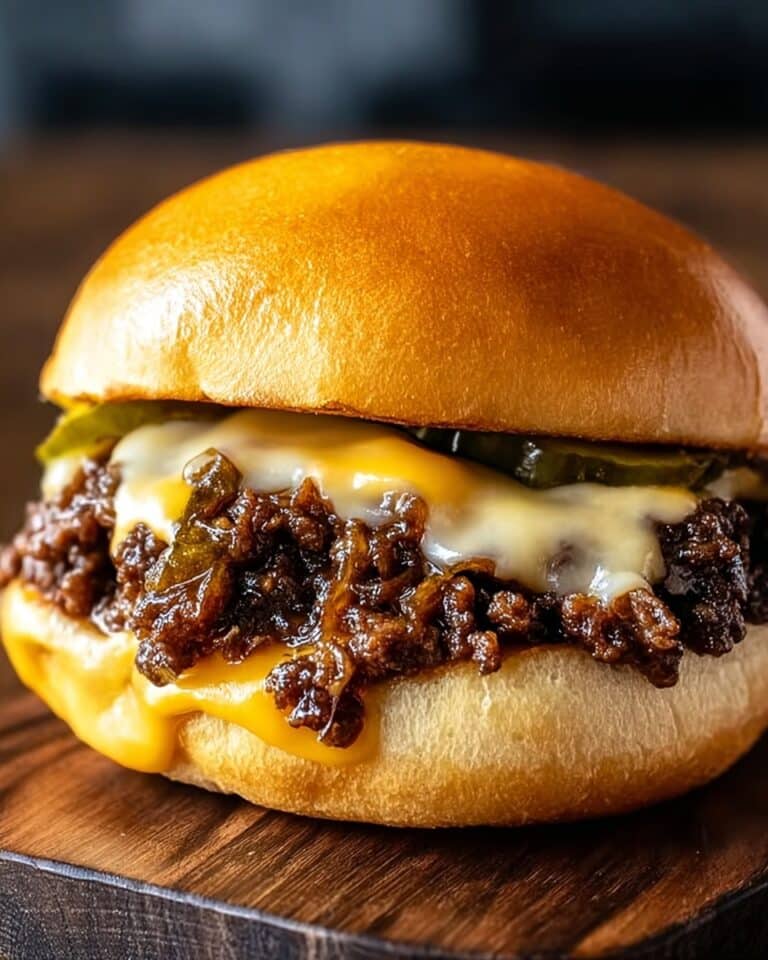 Philly Cheesesteak Sloppy Joes (Ava-Style) Recipe