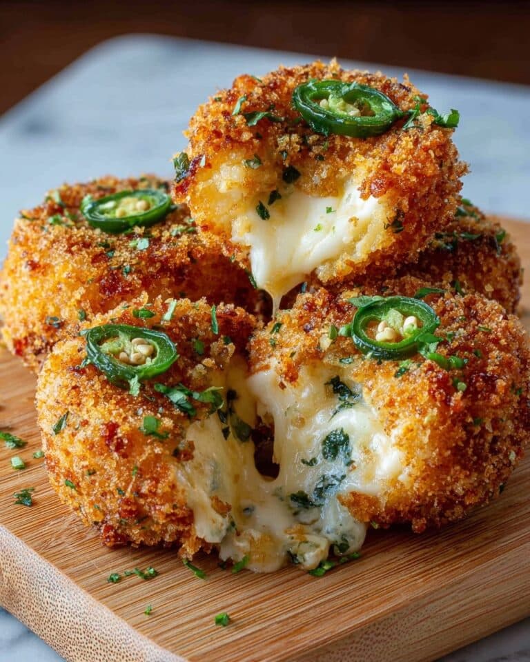 Jalapeño Popper Stuffed Onion Rings Recipe