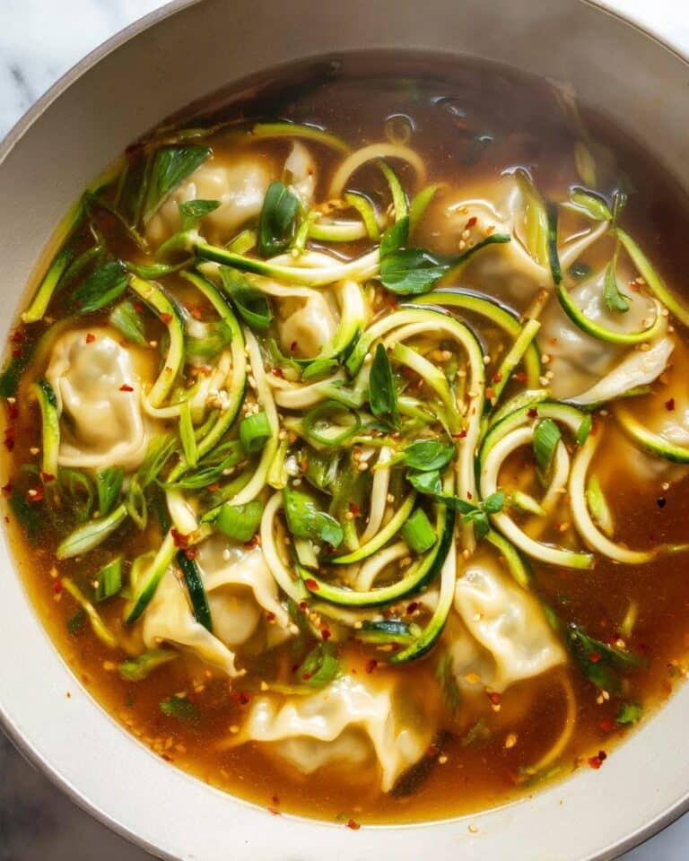 Gyoza Soup (Japanese Dumpling Soup) Recipe
