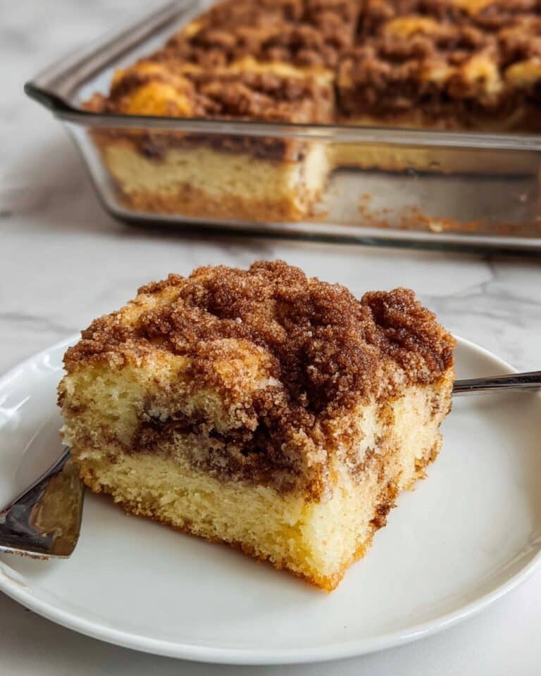 Sourdough Discard Coffee Cake Recipe