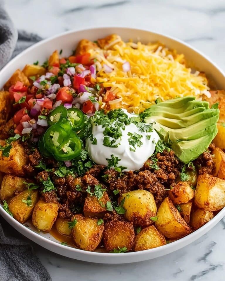 Loaded Potato Taco Bowl Recipe