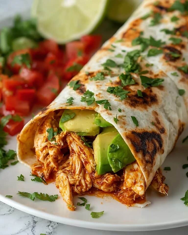 Chicken Avocado Wrap Recipe
